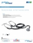 Product Sheet - Teaching Stethoscope